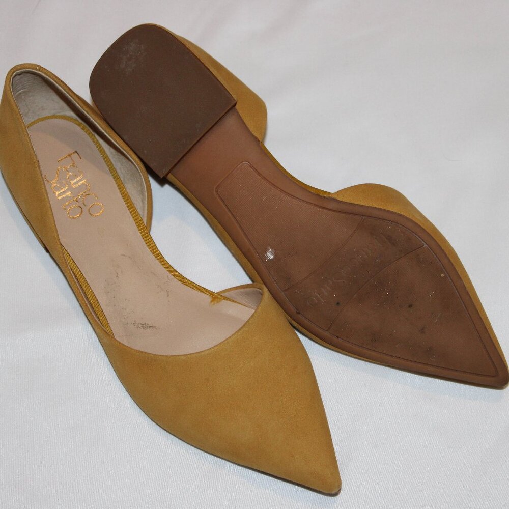 Franco Sarto Suede Flats 7